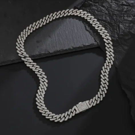 Diamond-Cut Cuban Link Necklace